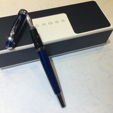 CROSS BAILEY MEDALIST BLUE LACQUER  FOUNTAIN PEN-墨水筆鋼筆藍色